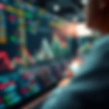 Market Behavior Analytics in ARK Trading Visualization of market behavior analytics with algorithms