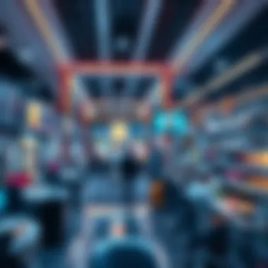 An overview of the Axie Infinity marketplace highlighting various digital assets available for trading