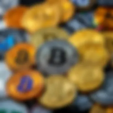 Diverse Cryptocurrency Options for Staking Diverse cryptocurrencies representing staking options