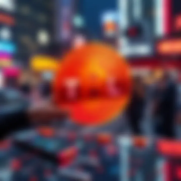 Digital Transactions in Cryptocurrency Illustration of digital transactions in cryptocurrency