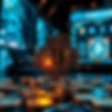 Graphical depiction of challenges in cryptocurrency transactions