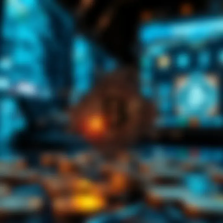 Graphical depiction of challenges in cryptocurrency transactions