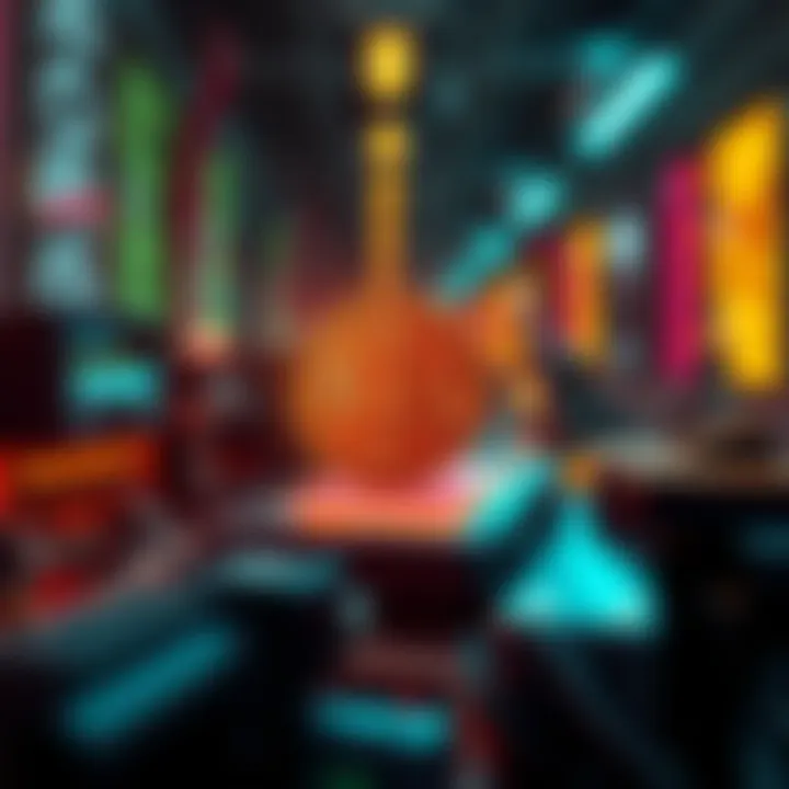 Illustration of digital payment systems integrating cryptocurrency