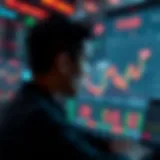 Futuristic trading interface showcasing live cryptocurrency data