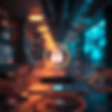 Diagram showing advanced protective measures for IoT devices