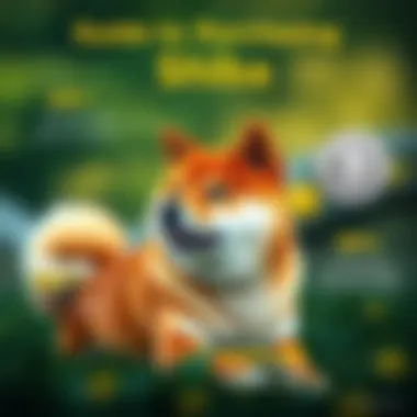 Guide to Purchasing Shiba Inu Stylized diagram showing the steps to purchase Shiba Inu
