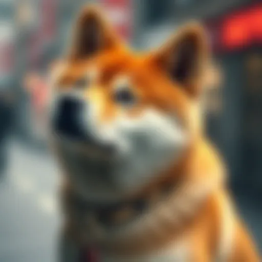 Visual representation of Shiba Inu cryptocurrency market trends