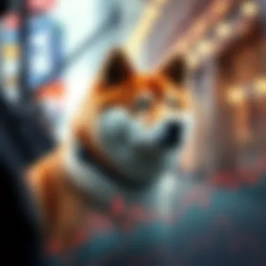 Market Performance of Shiba Inu Graph illustrating Shiba Inu market performance
