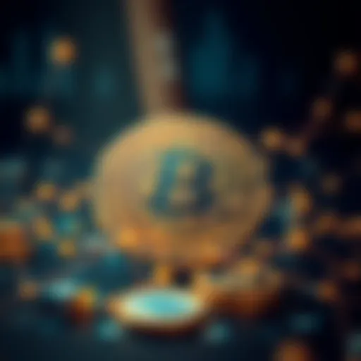 A visual representation of blockchain technology