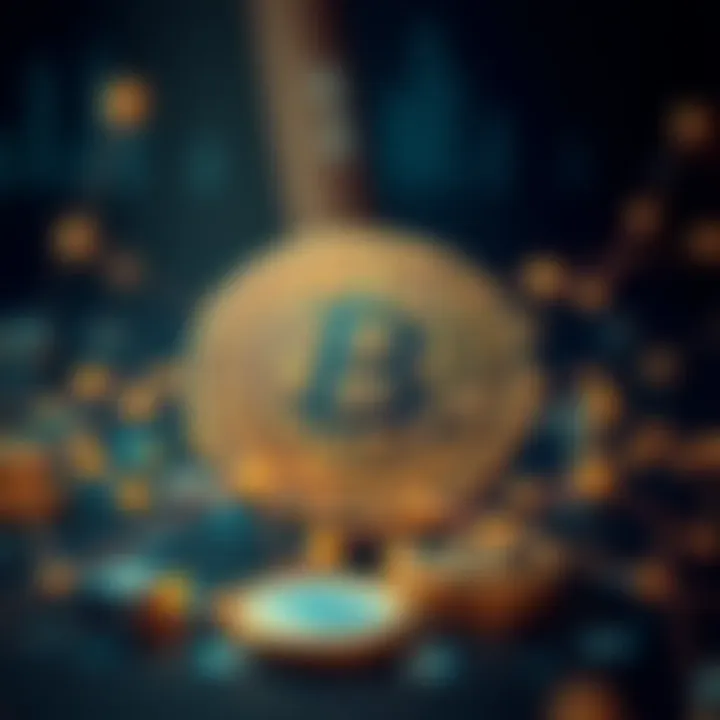 A visual representation of blockchain technology