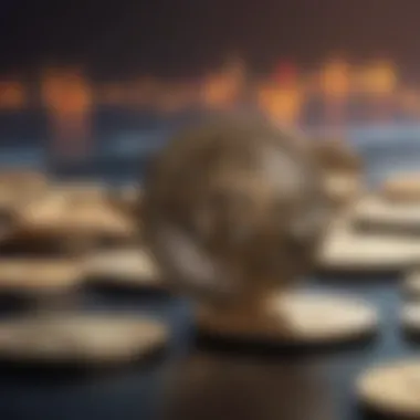 Strategies for Navigating Cryptocurrency Investments Infographic on strategies for navigating cryptocurrency investments