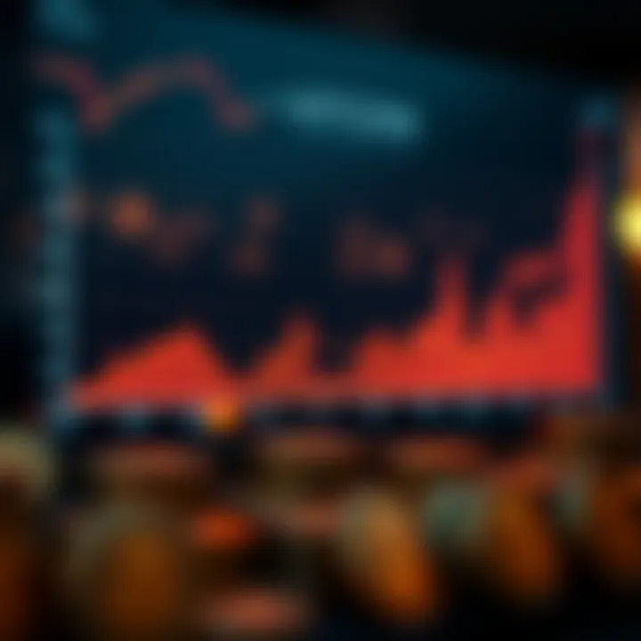 Graph illustrating Bitcoin price trends over the years