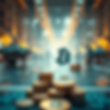Integration of Traditional and Decentralized Finance Visual depicting the integration of traditional finance and decentralized finance.