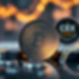 Visual representation of CEX Coin's blockchain technology