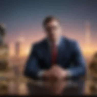 Investor Psychology in Cryptocurrency Market Infographic on investor psychology in the crypto market