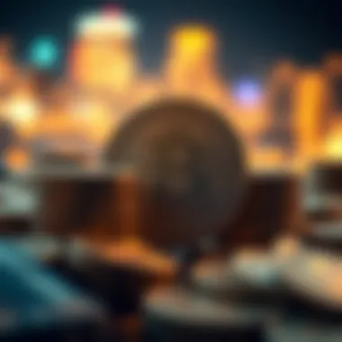 Investment Risks in Digital Money Conceptual depiction of investment risks in digital money