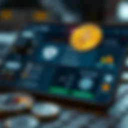 A detailed view of a Linux wallet interface showcasing various features.