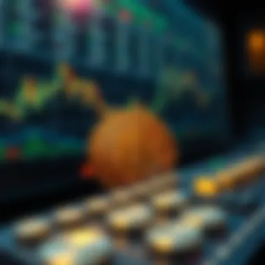 Graphical illustration of liquidity management in futures trading