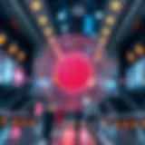 A digital artwork representing the concept of NFTs