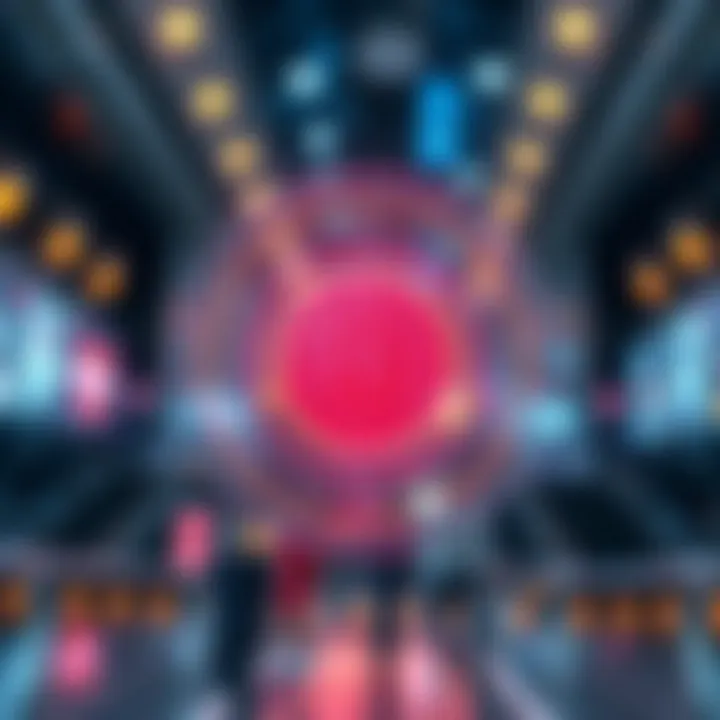 A digital artwork representing the concept of NFTs