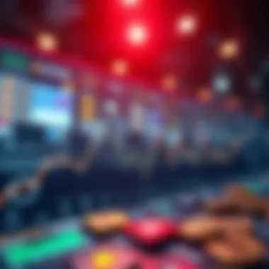 Graph illustrating market trends of NFTs over time