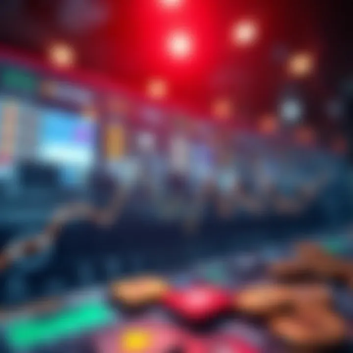 Graph illustrating market trends of NFTs over time