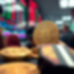 Visual representation of price bidders in cryptocurrency markets