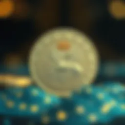 Symbolic representation of Princess Coin in the digital landscape