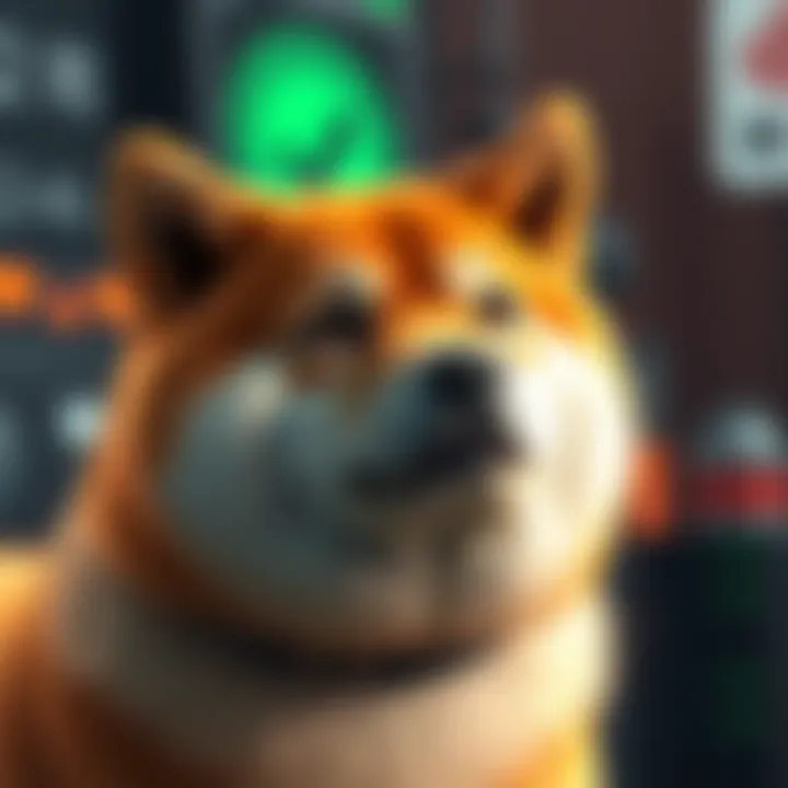 Technology Behind Shiba Inu Coin An illustration showcasing the technology behind Shiba Inu Coin