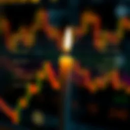 Detailed view of a candlestick with key components labeled