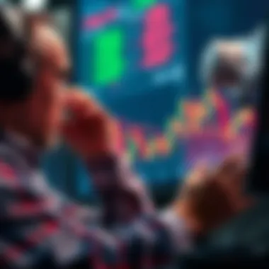 Analyzing Candlestick Charts for Trading Decisions Traders analyzing candlestick charts for decision making