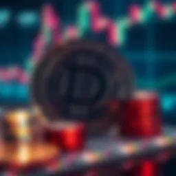 Graph depicting the historical performance of Deutsche Coin