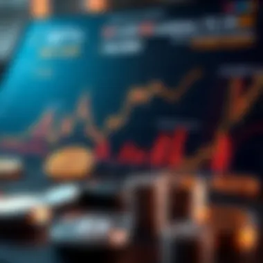Market Capitalization Variations Across Cryptocurrencies Infographic showing variation in market caps among different cryptocurrencies