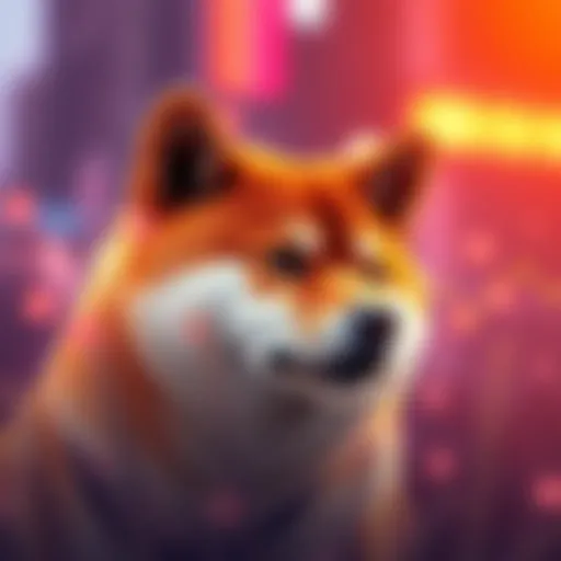 A graphical representation of Shiba Inu price fluctuations over time