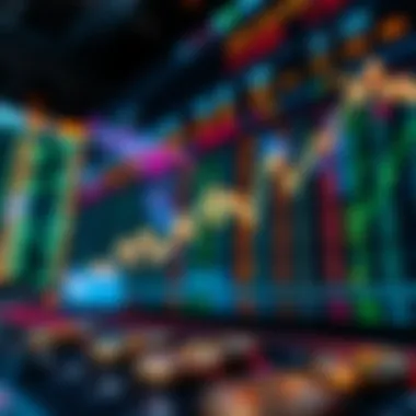Evolution of Cryptocurrency Tickers Illustration of the evolution of cryptocurrency tickers over time
