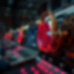 Conceptual illustration of timelock mechanisms in blockchain