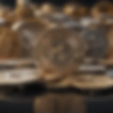 Leading Altcoins in Cryptocurrency Market A visual representation of leading altcoins in the cryptocurrency market