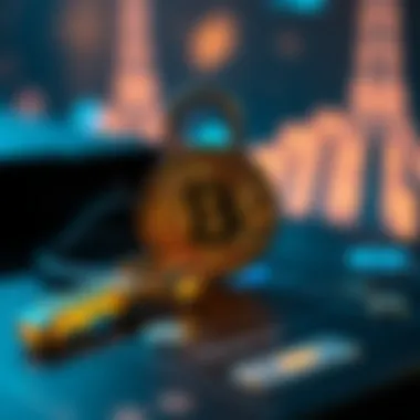 The Significance of Private Keys An illustration depicting the importance of private keys in wallets